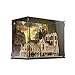 Produktbild Acryl-Vitrine Box kompatibel mit Lego 21061 Notre Dame Kathedrale in Paris Modell, Schutz, staubdichte Vitrine, Geschenkmodell, transparent, kompatibel mit Lego (nur Vitrine)