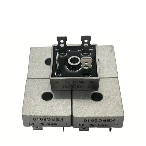 Puentes rectificadores de diodo KBPC5010, pack de 5 componentes electrónicos de 50A y 1000V 3