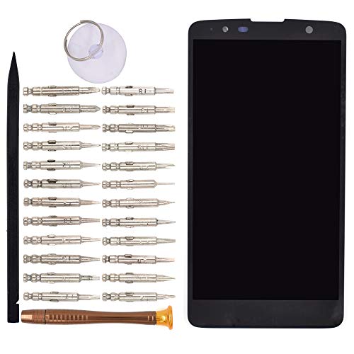 Image of LCD Screen Display with Digitizer Touch Panel Without Bezel Frame for LG Stylus 2 Plus K550 K530F K535D MS550 K535N(Black)