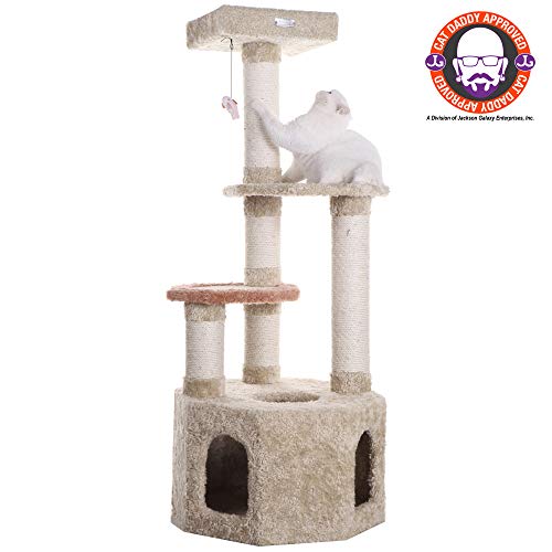 Armarkat Premium Cat Tree Model X5703, Khaki #TOP1