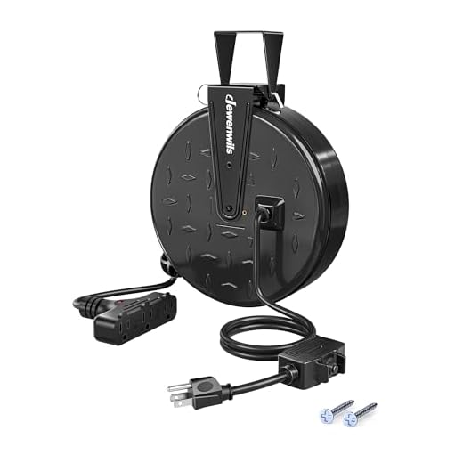 DEWENWILS 30 Ft Retractable Cord System
