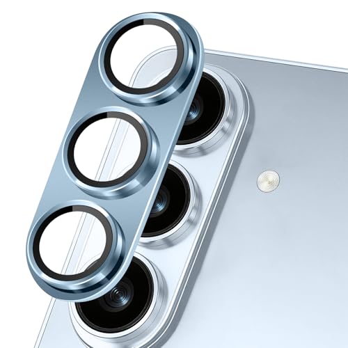 #VerdientProvisionen<br>Kameraschutz für Samsung Galaxy S26/S26 5G Kamera Schutzfolie 9H Härte Panzer Schutz Glas Aluminiumlegierung Linsenschutz Kamerafolie HD Camera Protector für Galaxy S26/S26 5G Blau