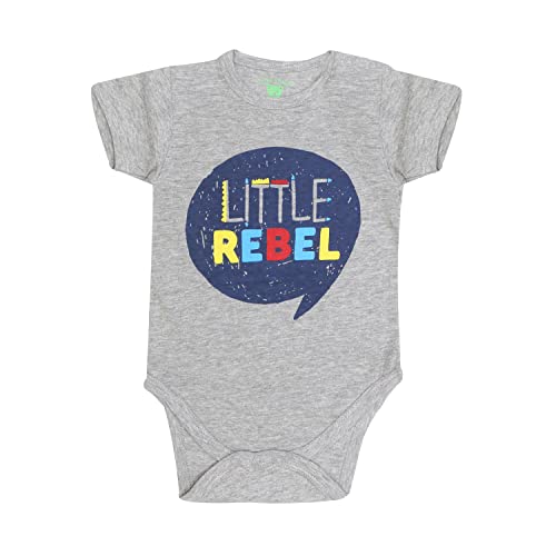 Image of YUV Baby Boy's and Girl's Pack of 5 Multi-Coloured Half Sleeve 100% Cotton Printed Onesie /Romper - 0 to 12 Months