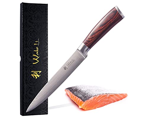 Wakoli Edib Cuchillo Damasco Carnicero Hoja De 18 Cm Muy Afilada De 67 Capas I Afilado Cuchillo De Cocina Damasco Y Cuchillo De Chef Profesional De Auténtico Acero Damasco Con Mango De Madera De Pakka Wakoli Edib Cuchillo Damasco Carnicero Hoja De 18 Cm Muy Afilada De 67 Capas I Afilado Cuchillo De Cocina Damasco Y Cuchillo De Chef Profesional De Auténtico Acero Damasco Con Mango De Madera De Pakka