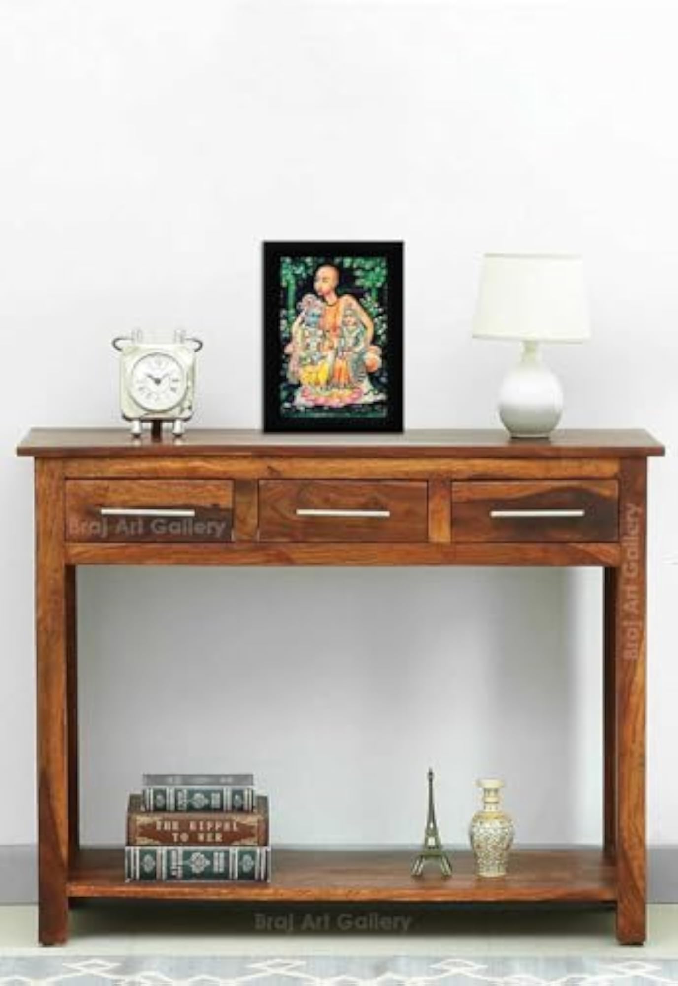 Swami Haridas with Radha & Krishna Photo Frame