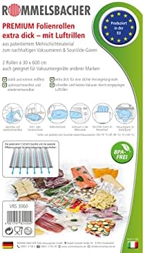 Magic VAC VRS 3060 2 - Plastikowe rolki do pakowania próżniowego 30 x 600 cm