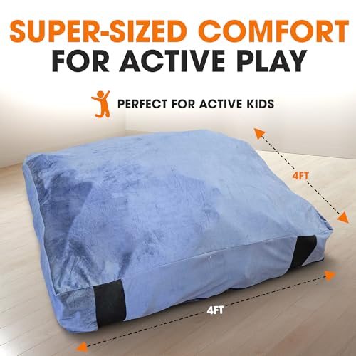 Cheer Collection Crash Pad for Kids Sensory Play OEKO-TEX STANDARD 100
Cheer Collection Crash Mat 4' x 4' for Sensory Rooms OEKO-TEX STANDARD 100
Cheer Collection Washable Cover Crash Pad for Kids Sensory Play OEKO-TEX STANDARD 100