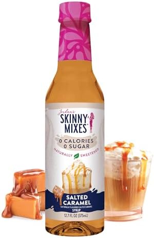 Jordan's Skinny Mixes Salted Caramel Coffee Syrup, 12.7 fl oz