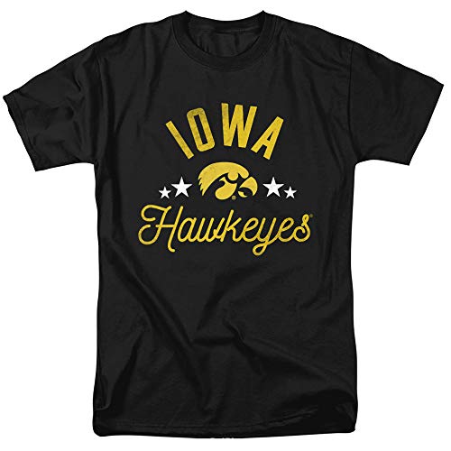 University of Iowa Official Hawkeyes Unisex Adult T-Shirt Hawkeyes X-Large