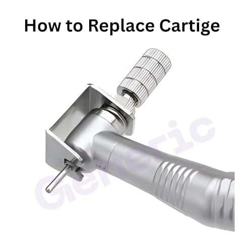 Image of Dental Airotor standard h /p Cartridge (NSK Type) - Stainless Steel Chuck Type | Compatible with NSK, BEING, ALLUR, Polodent, Dura (Standard h /p cartige, pack of 04)