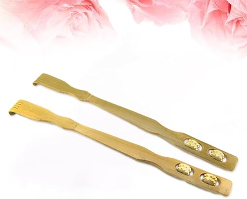 Miniatura 8 de Rascador de espalda de madera, rascador de espalda larga, rascador de espalda de mano, mejor rascador de espalda de bambú