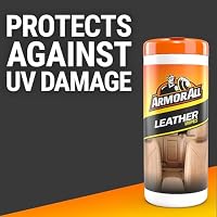 Armor All Car Leather Wipes, Cleans, Conditions, Protects, 20 Count, 6 Pack — image 5
