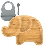 👶 MATERIALES SEGUROS. El plato de bambú está fabricado en bambú 100% natural, libre de tóxicos. Todos los productos de silicona están fabricados en silicona de grado alimenticio aprobado por la FDA. No contienen sustancias químicas tóxicas. Son libre en BPA, PVC, phtalatos y Plomo. Materiales totalmente seguros para tu bebe y los alimentos. No absorbe olores.