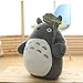 Mon Voisin Totoro poupée en Peluche pour Hayao Miyazaki Animaux Peluche Oreiller Coussin pour Fille Cadeau Enfants décoration de la Maison,B,40CM