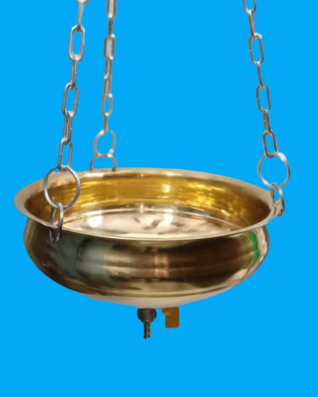 Apex Shirodhara Pot with Oil Flow Control Valve Brass-image-22