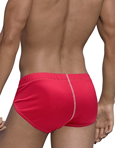 Wildmant Mesh Brief Red3