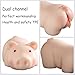 Realistic Cute Pig Male Masturbator with Pocket Pussy Vaginal Anal,TPE Lifelike Animal Sex Doll with Vagina Anus,Torso Real Solid Doll for Sex with Butt Ass,Adult Sex Toy for Men Masturbation (3.75LB)