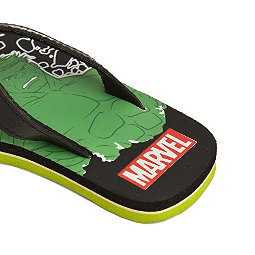 Image of Boy's Kids Black Flip Flop Slipper