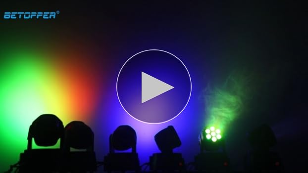 Amazon.co.jp: BETOPPER LEDムービングライト舞台照明7x8W RGBW