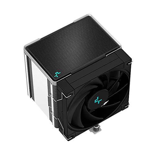 Image of Deepcool AK500 High-Performance Single Tower CPU Cooler - Black | Support Intel - LGA2066 /2011-v3 /2011 /1700 /1200 /1151 /1150 /1155 & AMD - AM5 /AM4 - R-AK500-BKNNMT-G