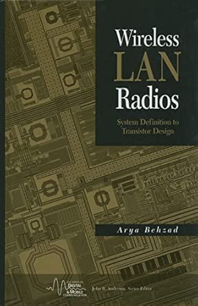 Wireless LAN Radios: System Definition to Transistor Design book cover