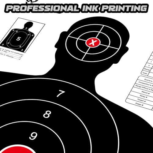 Image of Highwild Shooting Range Silhouette Paper Target - 23X35 Inches - Suitable for Handguns, Rifles, Airguns, BB Guns