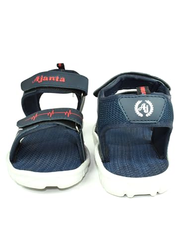 Image of Impakto AJANTA Men Sports Sandals for Men | Lightweight Comfortable Walking & Trekking Sandals | Breathable Outdoor Travel Footwear | Cushioned Anti-Skid Athletic Sandals for Gym, Hiking & Daily Wear