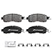 A-Premium Front Ceramic Disc Brake Pads Set Compatible with Select Nissan Models - Altima 2013-2020, LEAF 2014-2017, with Hardware, 4 Pcs