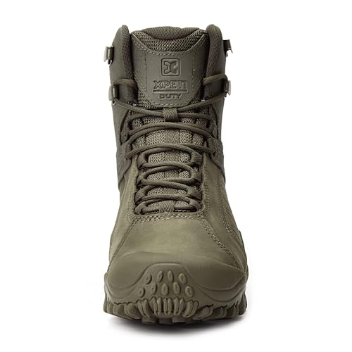 XPETI DUTY Men's Raptor Waterproof Leather Tactical Boots2