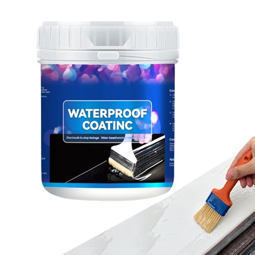 Revêtement imperméabilisant pour murs : stop fuites et fissures de toit en béton 800g