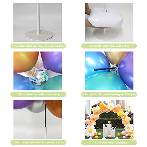 Ballonbogen Ceither Kit mit Wasserfüllung und 50 Ballon Clips