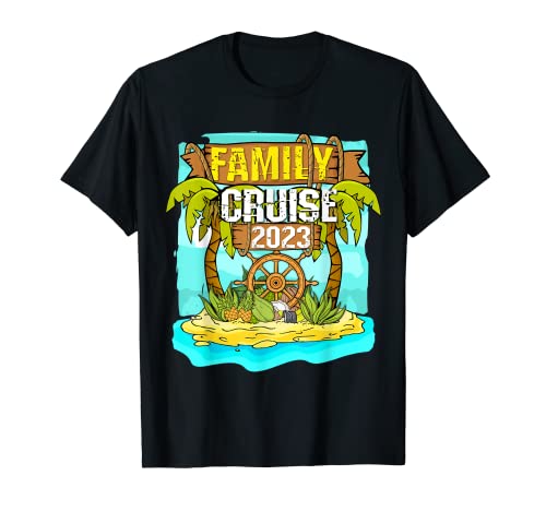 Family Cruise 2023 Camisas de crucero Familiar 2023 Crucero Camiseta