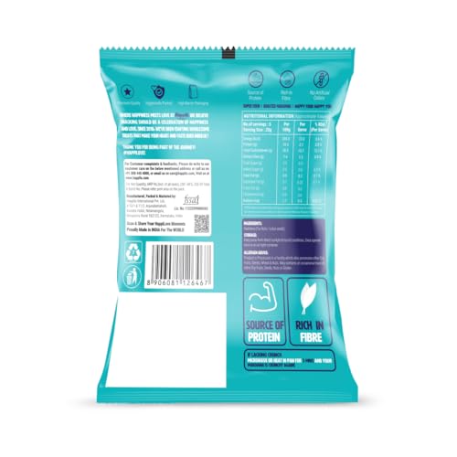 Image of Happilo Premium All Natural Fox Nuts (Phool Makhana) 100g (Pack of 5) | Lotus Seeds, Gorgon Nuts, Puffed Kernels, Hand-Picked