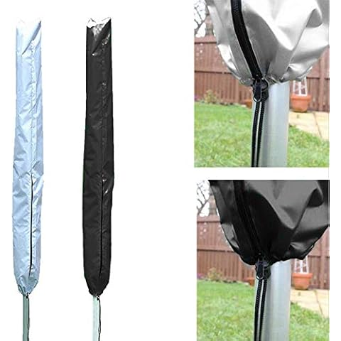 Rotary Dryer Washing Line Cover, Waterproof, Windproof, Anti-UV, Heavy Duty Rip Proof 210D Oxford Fabric Rotary Airer Cover (168cm Long X 30cm Wide) Both Sides Cover