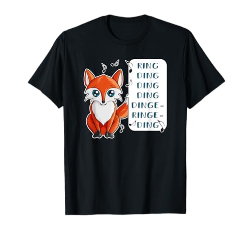Funny What does the Fox T-Shirt Fox Lover Tee Gift