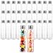 MUXHEL 32 Stück Reagenzgläser Kunststoff, 50ml Transparent Reagenzglas mit Schraubverschluss, reagenzgläser für Blumenvase Beads Süßigkeiten-30 x 100MM ml Glas günstig Kaufen-MUXHEL 32 Stück Reagenzgläser Kunststoff, 50ml Transparent Reagenzglas mit Schraubverschluss, reagenzgläser für Blumenvase Beads Süßigkeiten-30 x 100MM