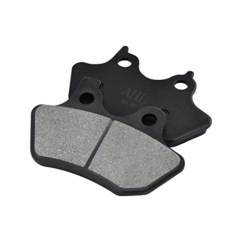 AHL Front and Rear Brake Pads Set for Harley Touring Road King Classic Electra Glide Standard Road Glide Electra Glide Ultra Classic Road King Custom Street Glide V-Rod 2000-2007 by AHL - Image 7
