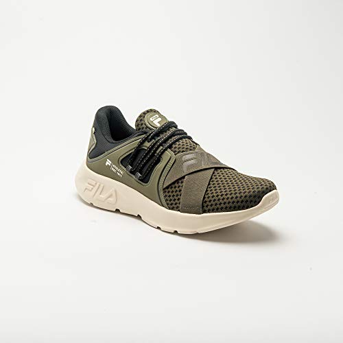 Fila, Springy, Tênis, Masculino, Oliva/Preto/Bege, 40