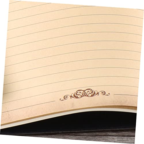 Carnet de notes rigide vintage relief protégeant vos écrits de bureau - 3
