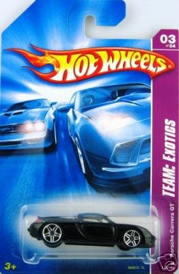 Mattel Hot Wheels Porsche Carrera GT 1:64 Die Cast miniatura 1