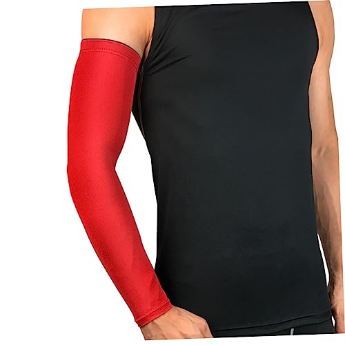 Baluue 4 Pcs manga de braço de basquete homens de mangas manga de braço de condução protetor de braç