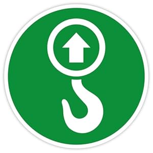 Mbs Signs Hebepunkt Aufkleber 25 Stück