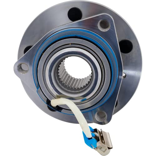 Evan Fischer Front And Rear Wheel Hub Compatible With 1997-2001 Pontiac Grand Prix And 2000-2001 Chevrolet Impala 5 Lugs Bearing & Sensor Included Driver Or Passenger Side #TOP1