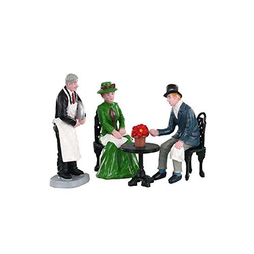 Lemax Café Society, Set of 4#02925