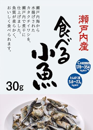 Yamaki Seto Inland Seafood Additive-Free Small Fish Eat 1.1 oz (30 g) x 5 Packs