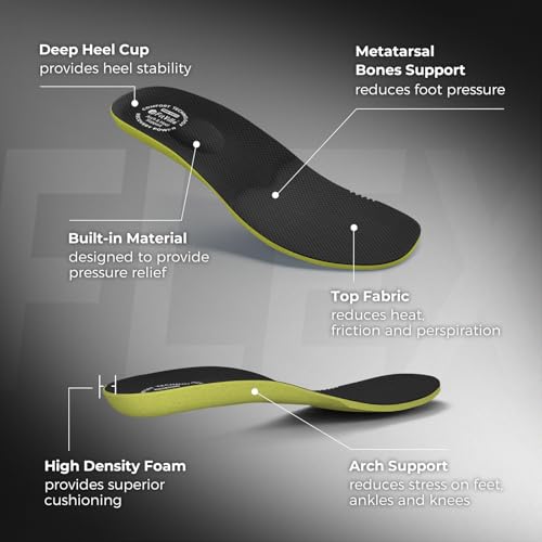 Image of FitVille Wide & Extra Wide Mens Golf Shoes Professional Outdoor Waterproof Spiked Golf Shoes for Men