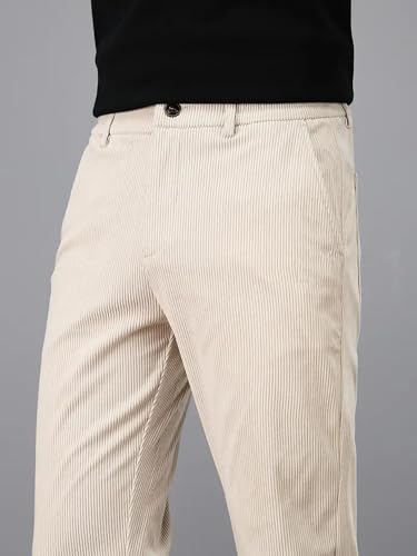 Image of Lymio Trouser for Men || Rib Pattan Style Trouser || Solid Style Pant || Casual Pant for Men (TR-27-30)