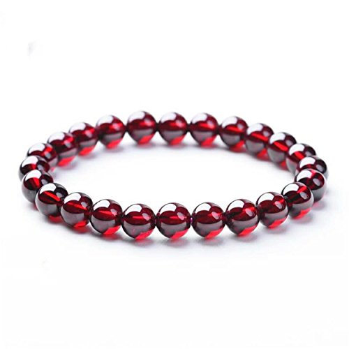 Garnet Gemstone Crystal perle ronde 9mm en grenat rouge naturel pour bijoux DIY