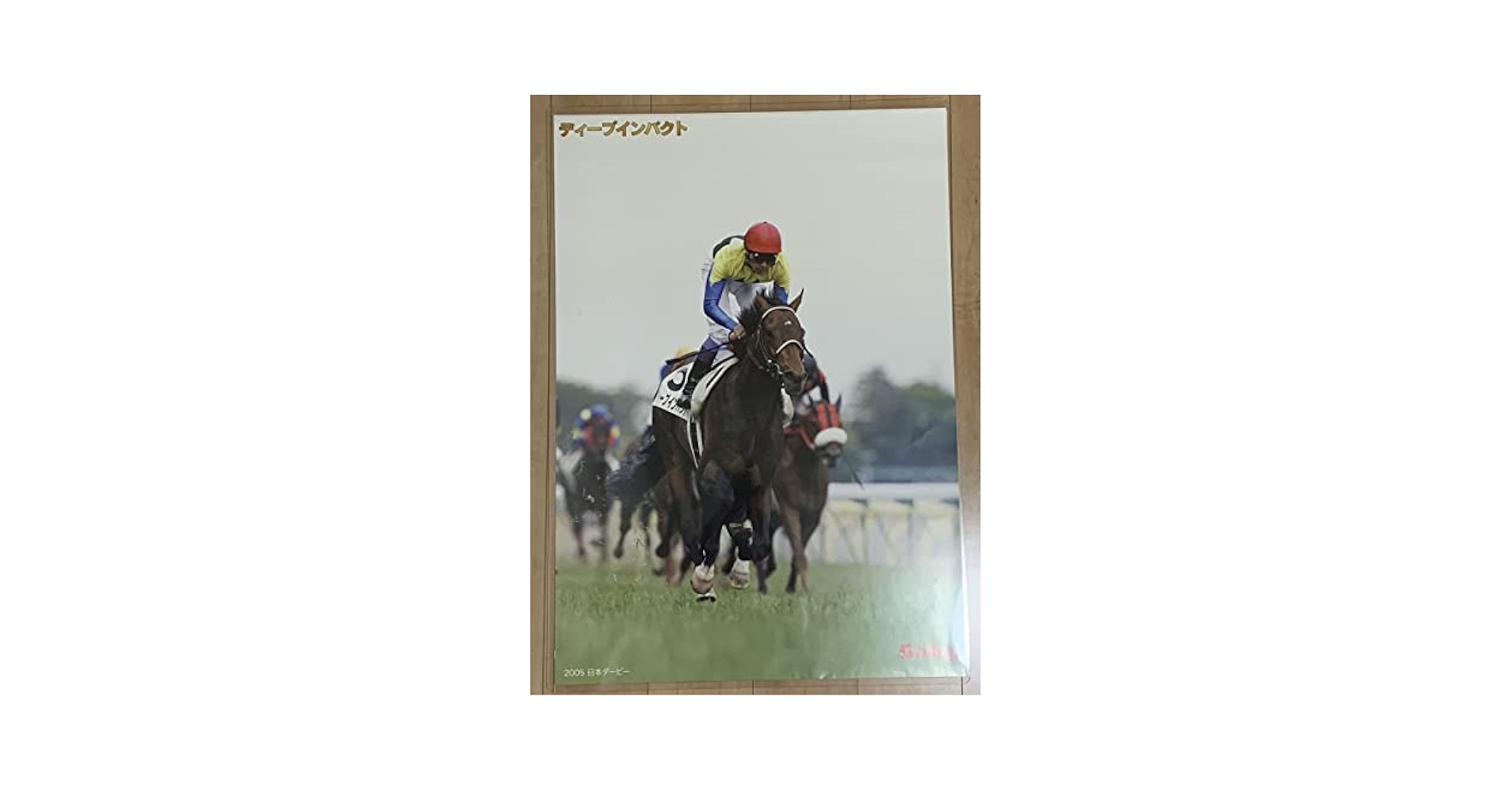［競馬］　ディープインパクト 　JRA ポスター「感動をありがとう」　A1 Amazon.co.jp: 非売品 競馬 ディープインパクト JRA ポスター