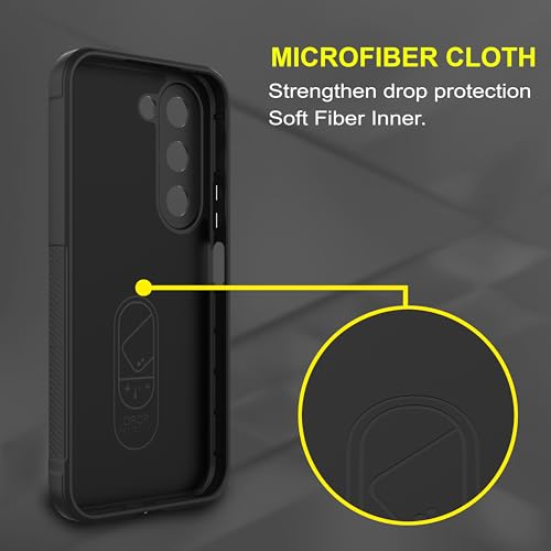 Image of Zapcase Back Case Cover for Realme P4 Lite 5G | Compatible for Realme P4 Lite 5G Back Cover | Liquid Silicon Magic Case with Camera Protection | Black